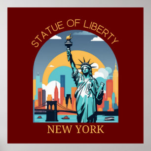 Statue of Liberty, New York City Poster