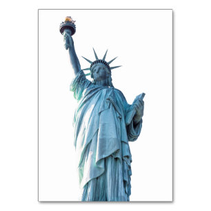 Statue of Liberty New York City Table Number