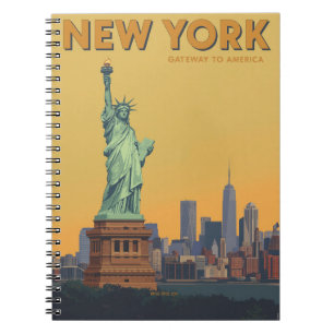 Statue of Liberty New York City Travel Notebook