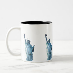 Statue of Liberty New York City Two-Tone Coffee Mug