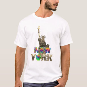 Statue Of Liberty New York For Mum Dad T-Shirt