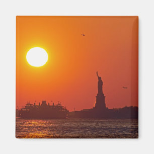 Statue of Liberty, New York Harbour, NY, USA, Magnet