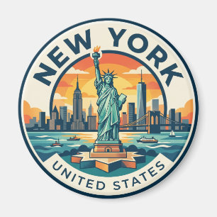Statue of Liberty New York Magnet