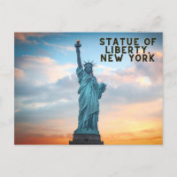 Statue of Liberty, New York Postcard