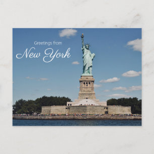 Statue of Liberty New York Postcard