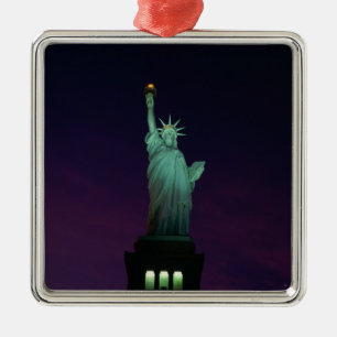 Statue of Liberty, New York, USA 7 Metal Ornament