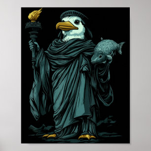 Statue of liberty new york usa america united poster