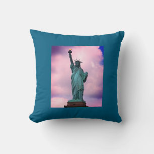 Statue of Liberty NYC Harbour - New York, NY Cushion
