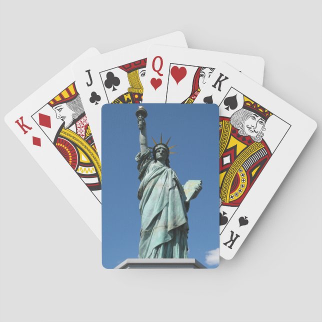 Statue of Liberty, Odaiba, Tokyo, Japan Playing Cards (Back)