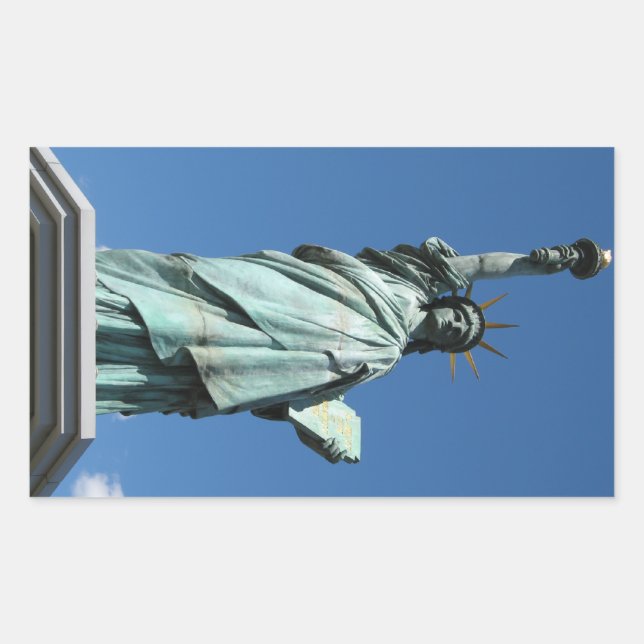 Statue of Liberty, Odaiba, Tokyo, Japan Rectangular Sticker (Front)