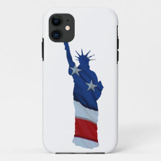 Statue of liberty on any colour iPhone 11 case