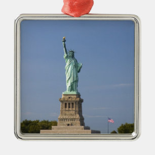 Statue of Liberty on Liberty Island in New Metal Ornament