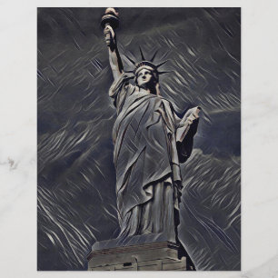Statue of Liberty painting Flyer