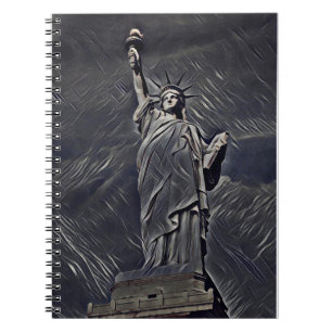 Statue of Liberty painting Notebook
