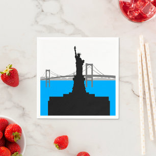 Statue Of Liberty Paper Napkins