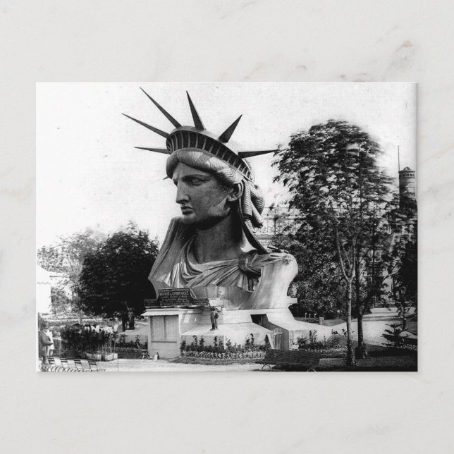 Statue of Liberty Paris France Postcard (Front)