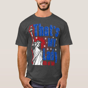 Statue of Liberty Patriotic American Pride 4th of  T-Shirt