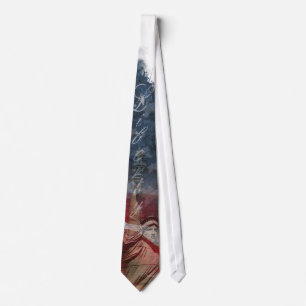 Statue of Liberty Patriotic Necktie