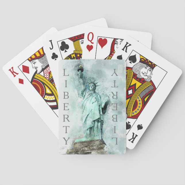 Statue of Liberty Playing Cards (Back)