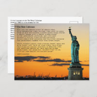 Statue of Liberty Poem, The New Colossus