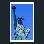 Statue of Liberty Pop Art Poster Print<br><div class="desc">New York City - United States of America National and City Symbol Statues,  Monuments and Buildings - Statue of Liberty Photo Artwork</div>