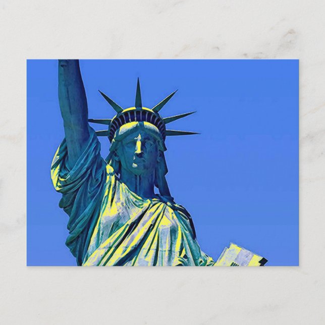 Statue of Liberty Post Card (Front)