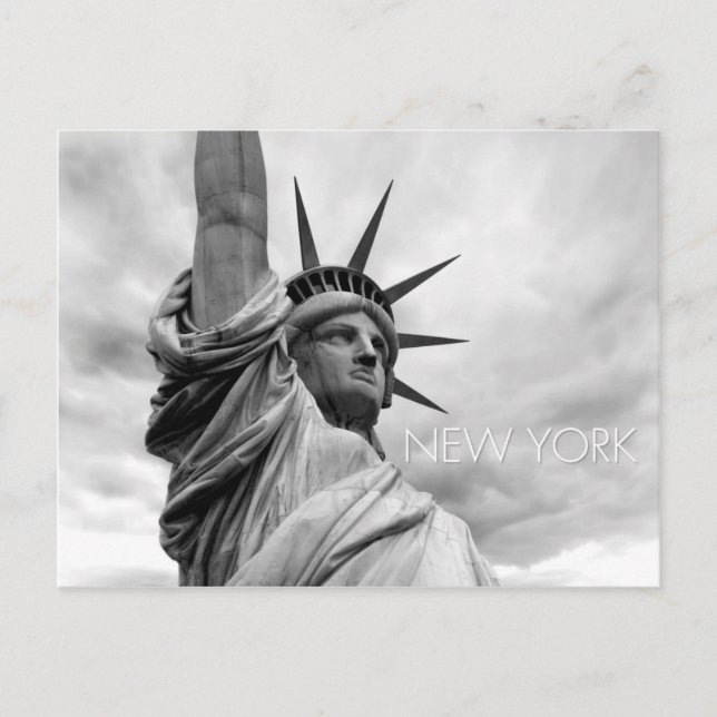 statue of liberty postcard (Front)