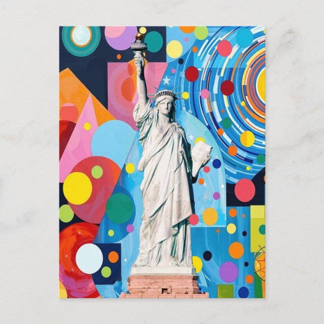 Statue of Liberty Postcard (Front)
