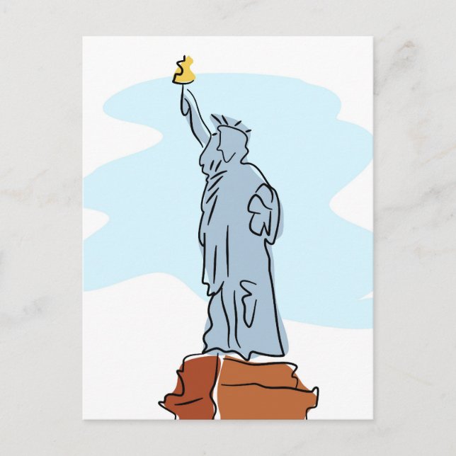 Statue of Liberty Postcard (Front)