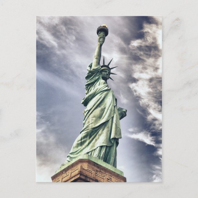 Statue of Liberty postcard (Front)