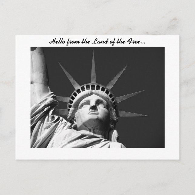 Statue of Liberty Postcard (Front)