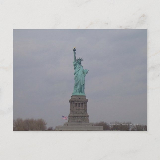 Statue of Liberty Postcard (Front)