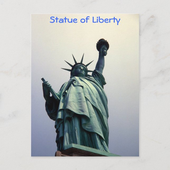 Statue of Liberty postcard (Front)