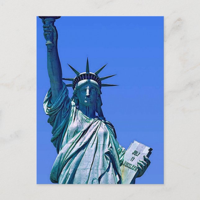 Statue of Liberty Postcard (Front)