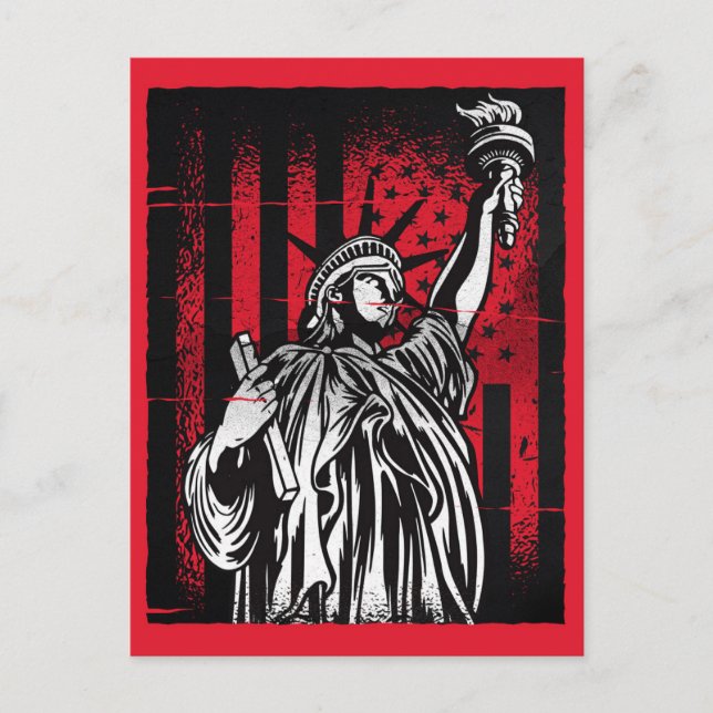 Statue of Liberty Postcard (Front)