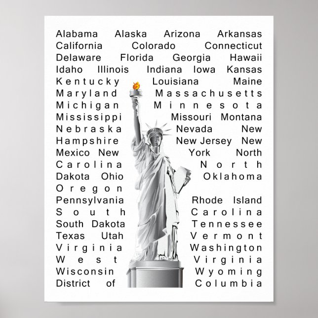 Statue of Liberty Poster (Front)