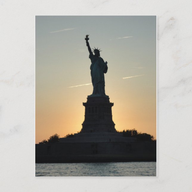 Statue of Liberty Profile - ReasonerStore Postcard (Front)