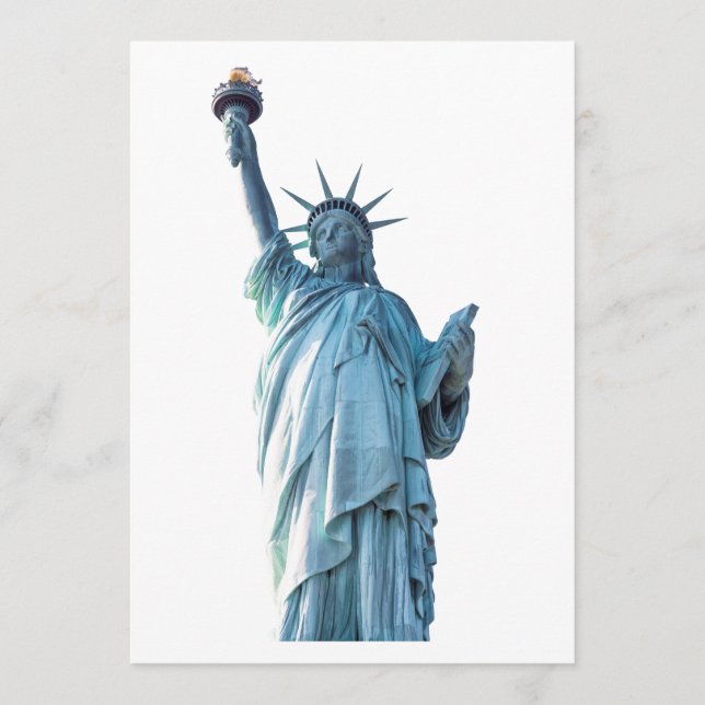 Statue of liberty  program (Front)