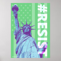 Statue Of Liberty RESIST Art