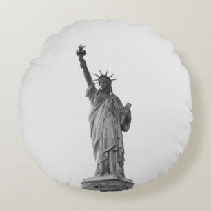 STATUE OF LIBERTY ROUND CUSHION