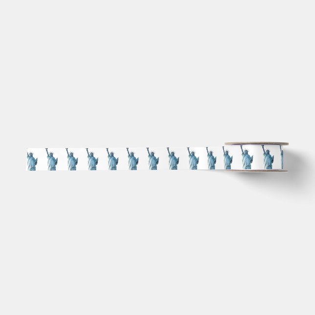 Statue of liberty   satin ribbon (Front)