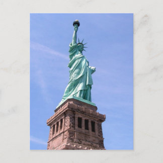 Statue of Liberty - Side View Postcard
