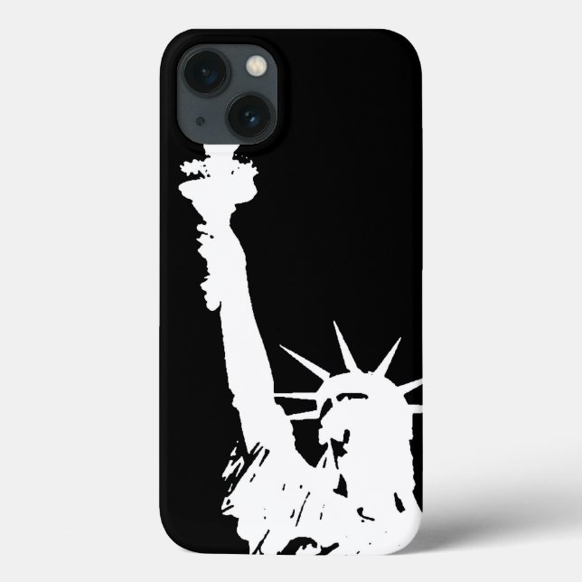 Statue of Liberty Silhouette Case-Mate iPhone Case (Back)