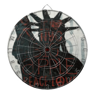 Statue of Liberty Silhouette Dartboard