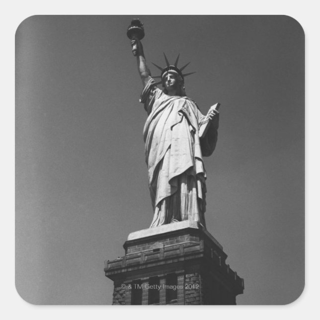Statue of Liberty Square Sticker (Front)