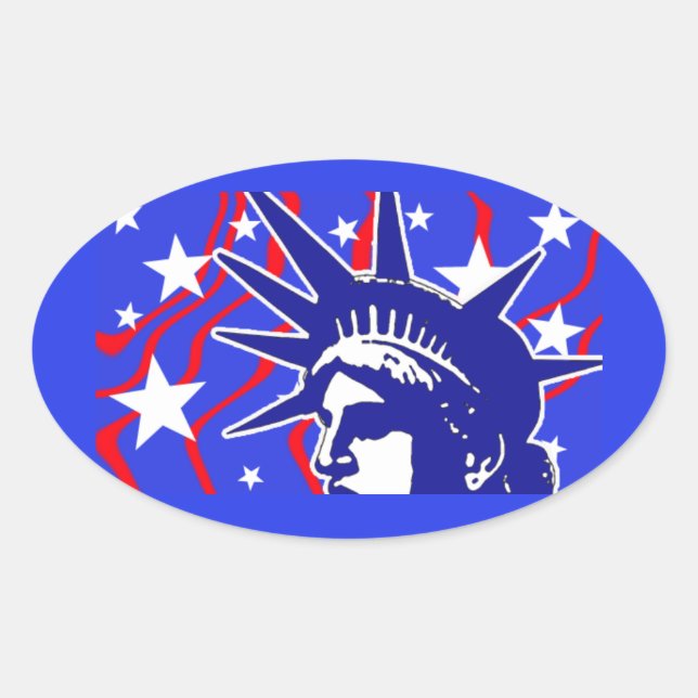 Statue of Liberty Stickers (Front)