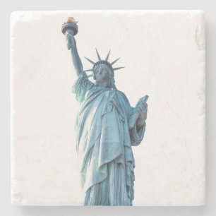 Statue of liberty  stone coaster