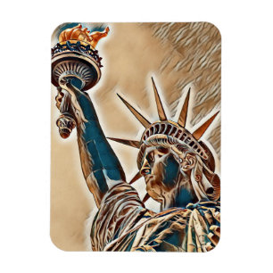 Statue of Liberty stylised Magnet
