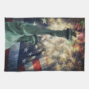 Statue of Liberty Tea Towel