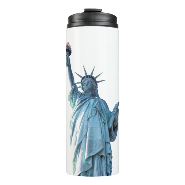 Statue of liberty   thermal tumbler (Front)